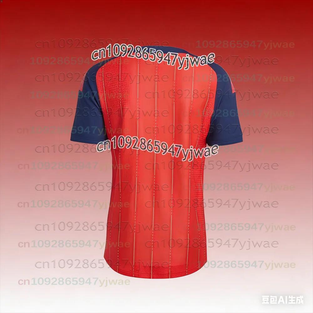 Nouveau Maillot de Football Espagnol Été 2026 – T-shirt Décontracté Sportif pour Hommes et Femmes To
