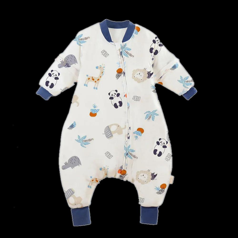 Sac de couchage bébé dessin animé - Pyjama quatre saisons en coton pour enfant en bas âge