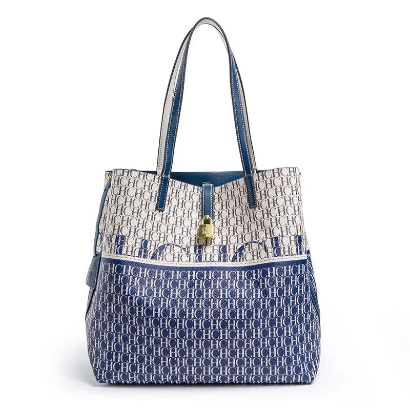 CH – sac à main de banlieue de grande capacité pour femmes, Design imprimé Unique, Style atmosphère 
