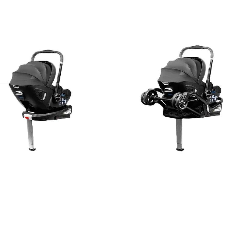 Poussette 4 en 1 pour bébé, siège auto pour enfants, poussette luxueuse pour nouveau-né, légère et p