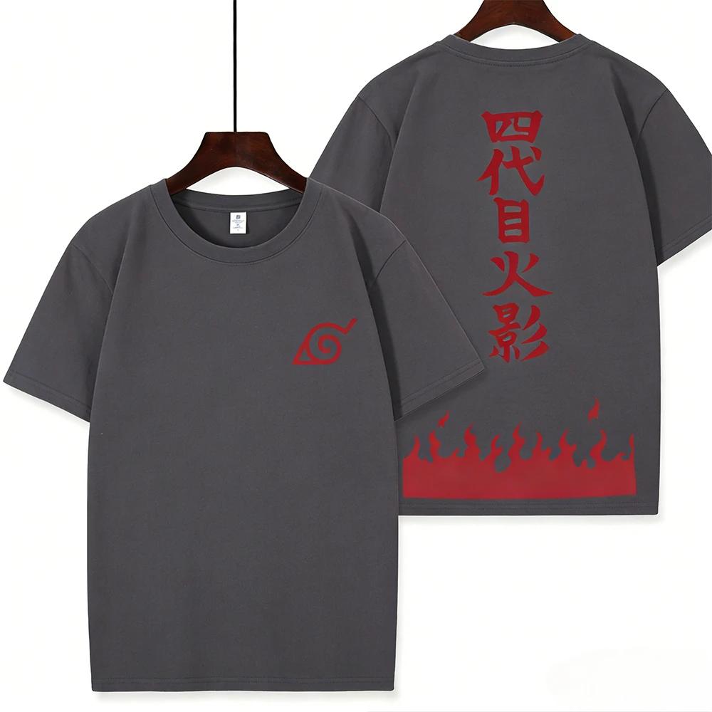 T-shirt à manches courtes Naruto Animation Generation IV Surrounding The Same Cos, T-shirt imprimé N
