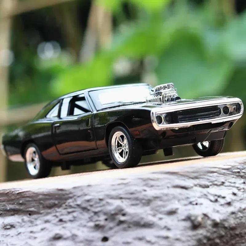 Modèle de voiture de sport en alliage Dodge Charger, Simulation 1:32, voiture de luxe, jouet pour en