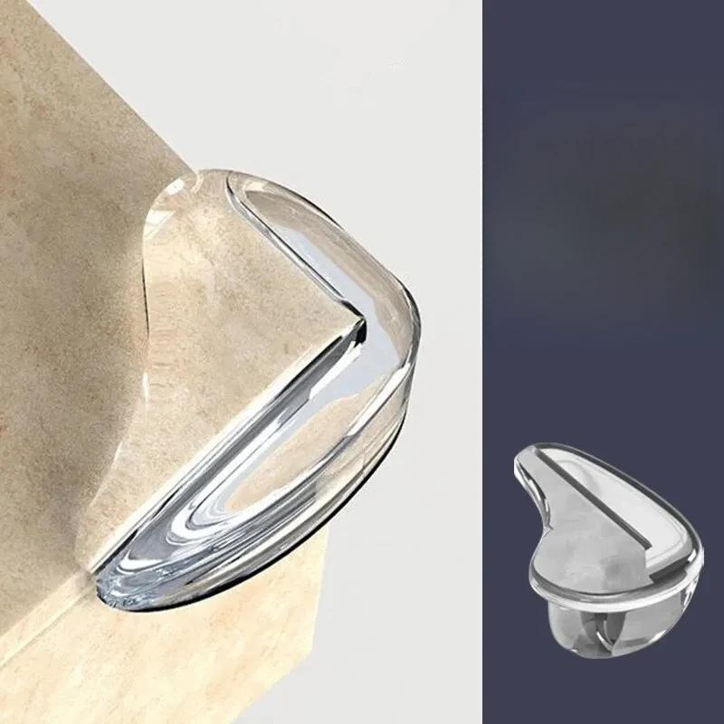 Protecteur d'angle de meubles de Table basse Anti-collision transparent, revêtement d'angle souple p