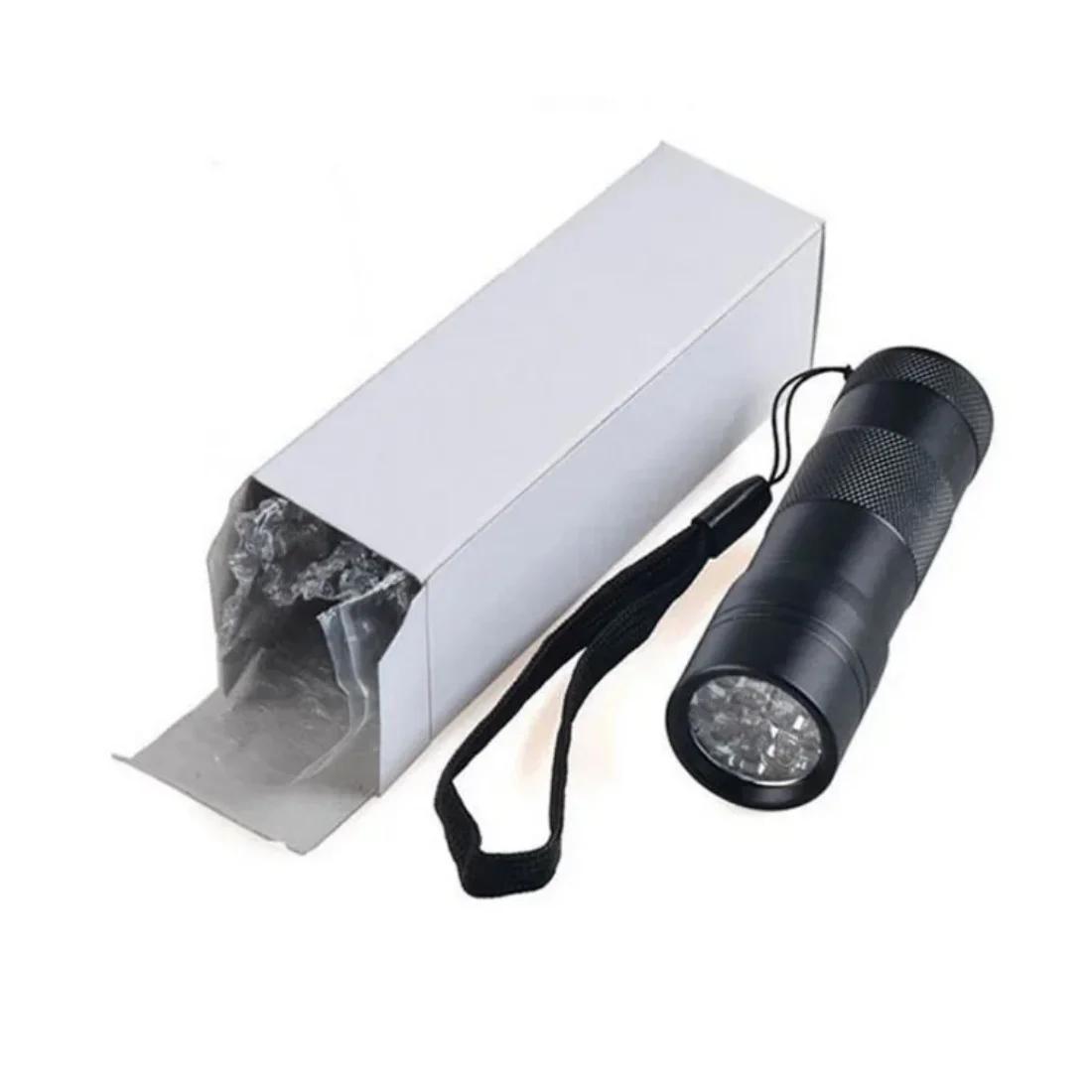 Kit de 12 lampes de poche UV LED, lunettes de protection, teinture UV, outils, voiture, climatisatio