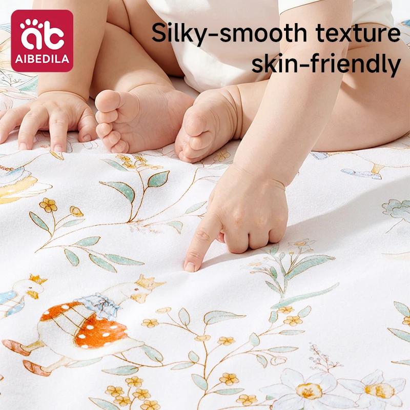 Couche-culotte lavable imperméable bébé : protège-matelas respirant motif dessin animé