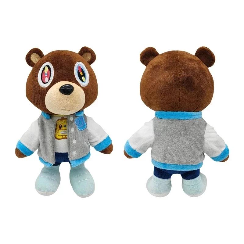 Ours en peluche Kanye abandonné Kawaii 26cm, jouets en peluche Kanye West pour remise de diplôme, pe