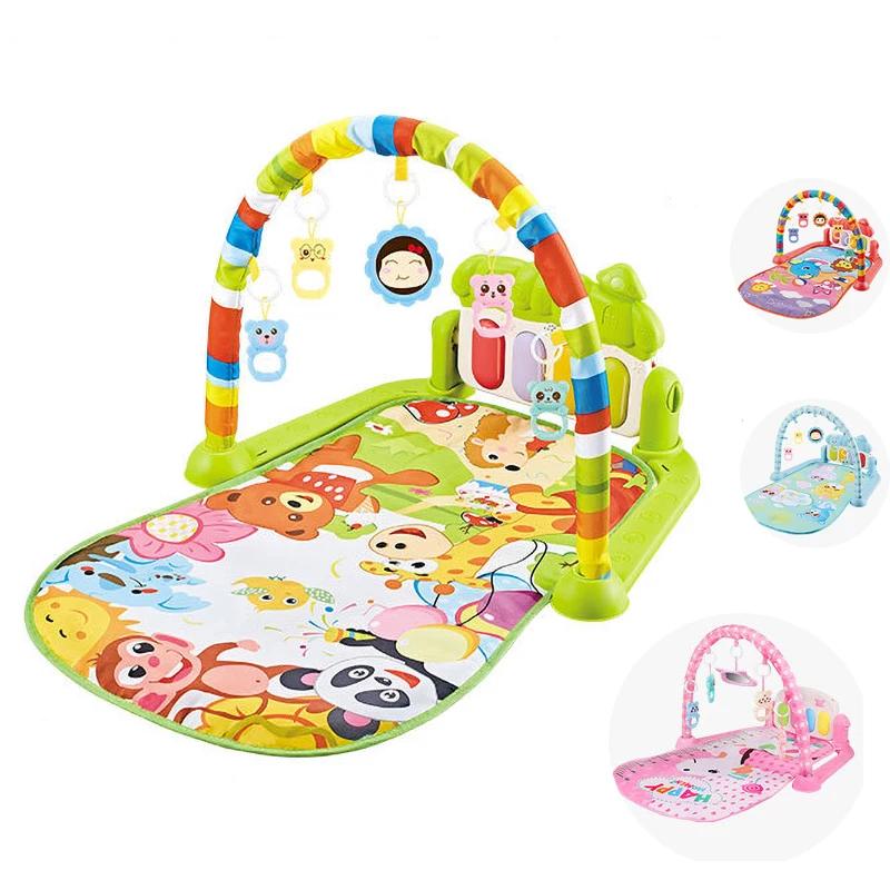 Tapis de jeu pour bébé, support de musique, tapis de jeu pour enfant, Puzzle, clavier de Piano, tapi