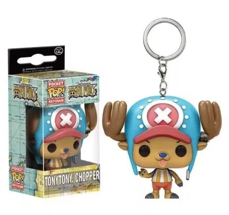Funko POP porte-clés de poche une pièce Roronoa Zoro Yamato Chopper poupées en vinyle figurine modèl