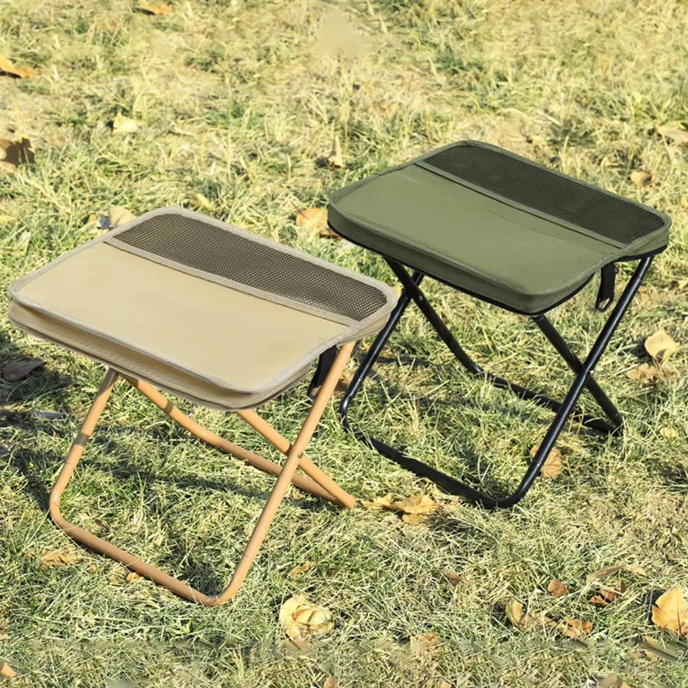 Tabouret pliant pour loisirs de plein air, camping et randonnée, voyages de pêche, tabouret portable