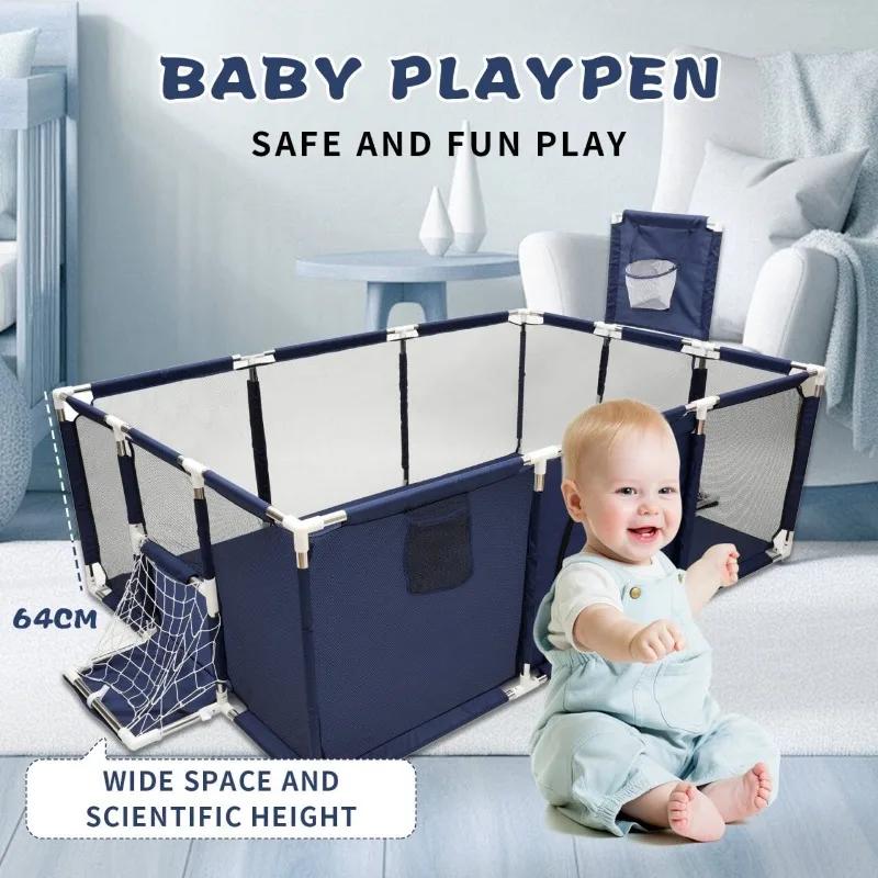 Parc de Jeux pour Bébé et Nouveau-Né, Grande Taille, Sécurité betantile, Ikpool Sec, Bas d'Activité,