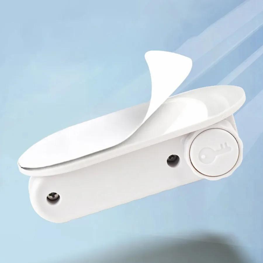 Serrure de tige de porte en plastique, poignée universelle Anti-ouverture, serrure de sécurité pour 