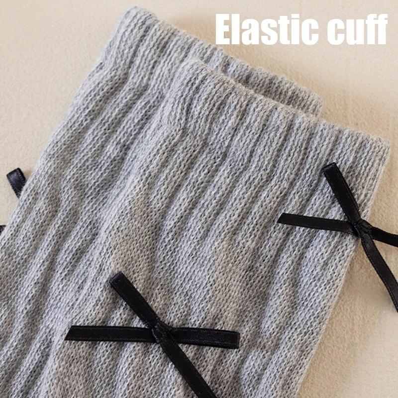 Chaussettes longues pour filles, couleur unie, chaussettes longues pour enfants de 1 à 12 ans, chaus