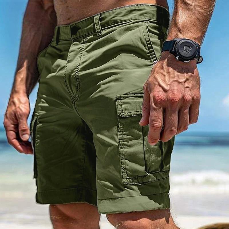 Pantalon de travail tactique pour homme - Shorts d'extérieur multi-poches de haute qualité, adaptés 