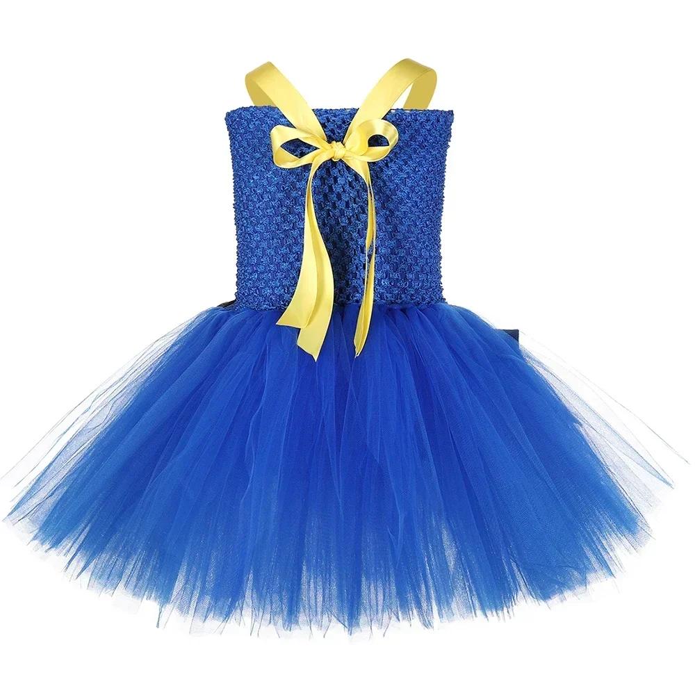 Clownfish Nemo Dory Tutu robe Costume filles fête d'anniversaire robes en Tulle poisson bleu habille