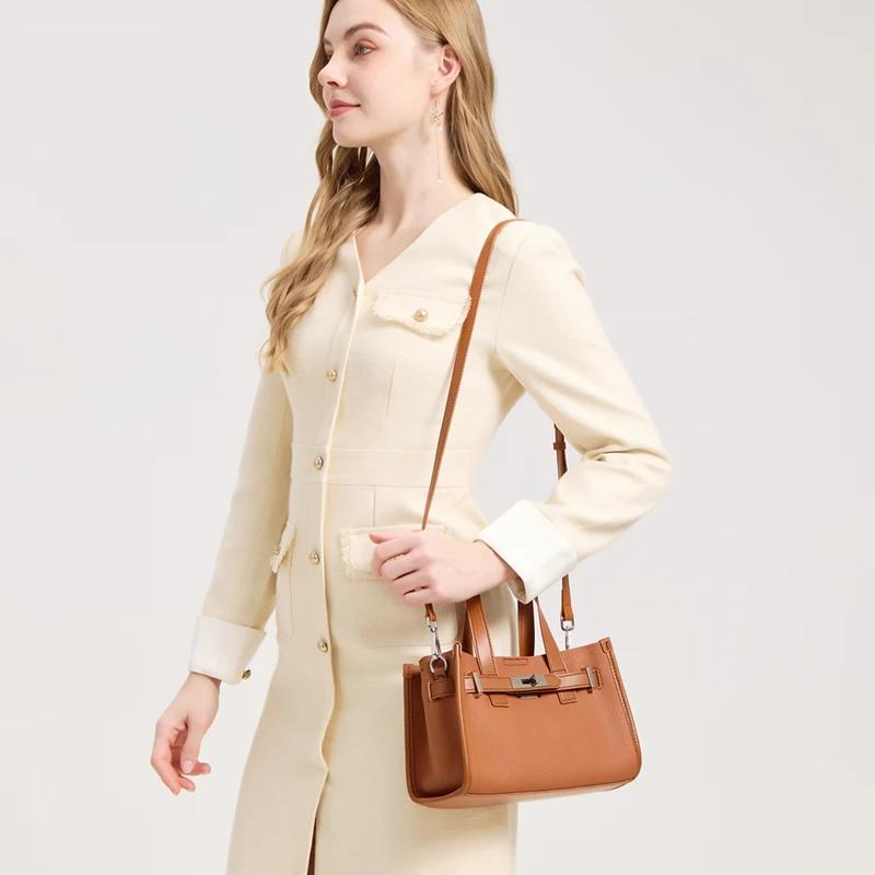 Sac cartable en peau de vache pour femmes 2026 mini sac à main de luxe qualité sacs à main en cuir v