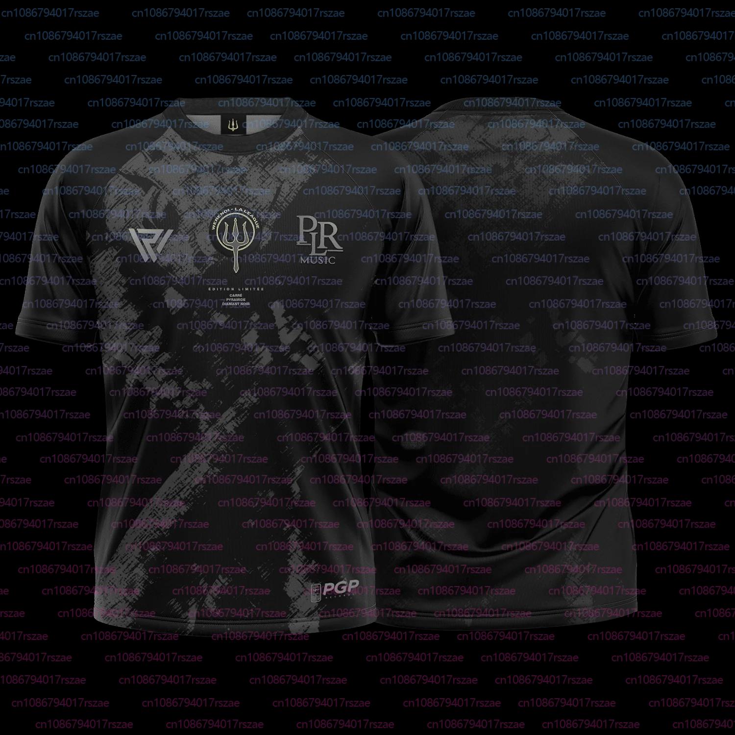 T-shirt à col rond imprimé 3D pour fans de musique PLR, pour hommes et femmes, vêtements de sport re