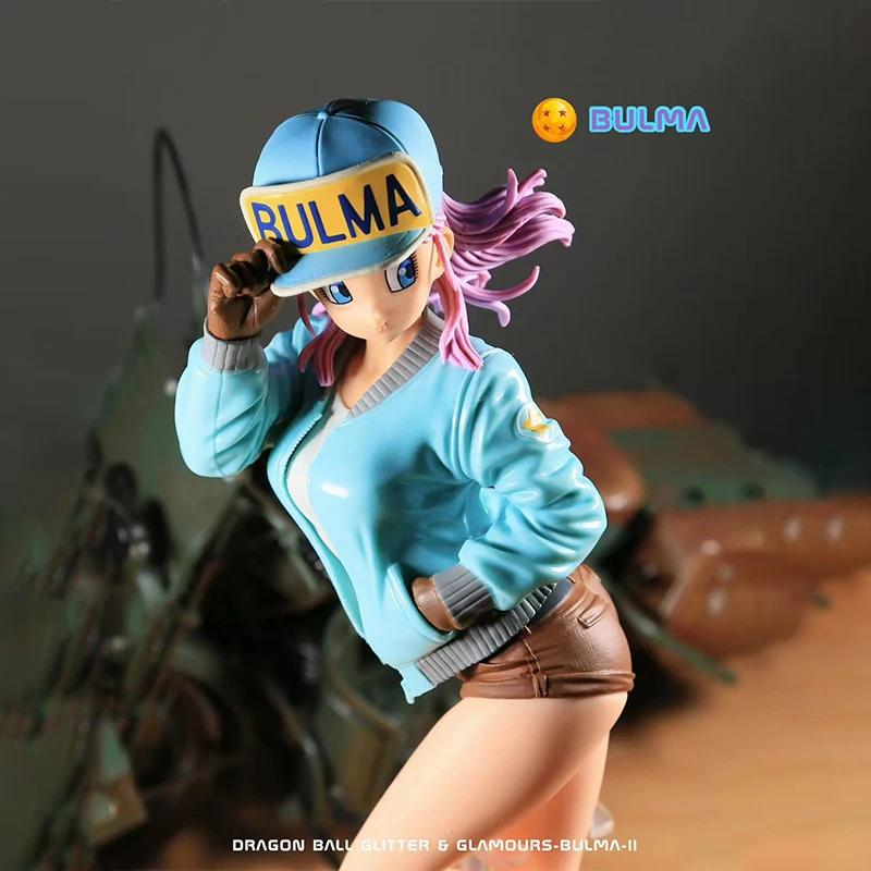 7.87 pouces/26 cm Figure d'anime Dragon Ball Z Bulma figurines d'action Pvc Statue modèle Collection