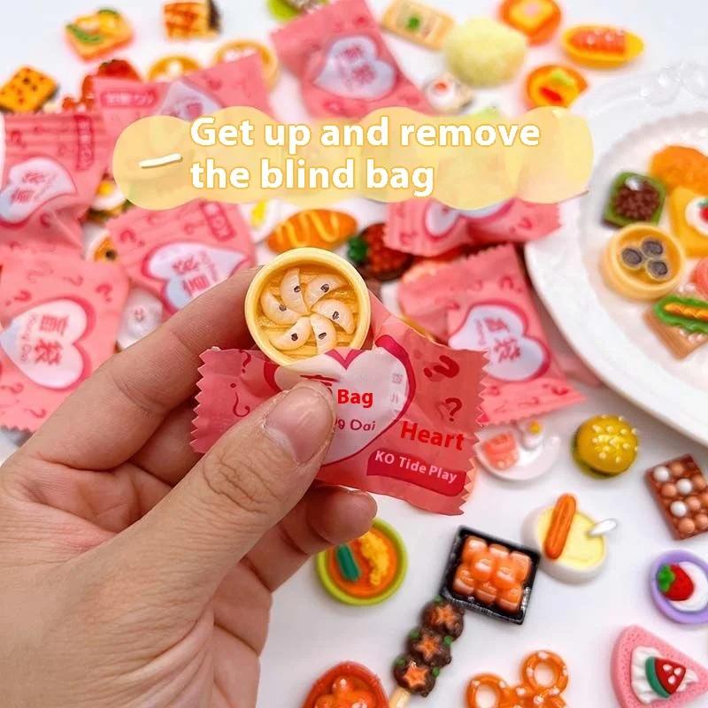 40 mini-boîtes surprises en résine en forme de bonbons, accessoires alimentaires, décorations artisa
