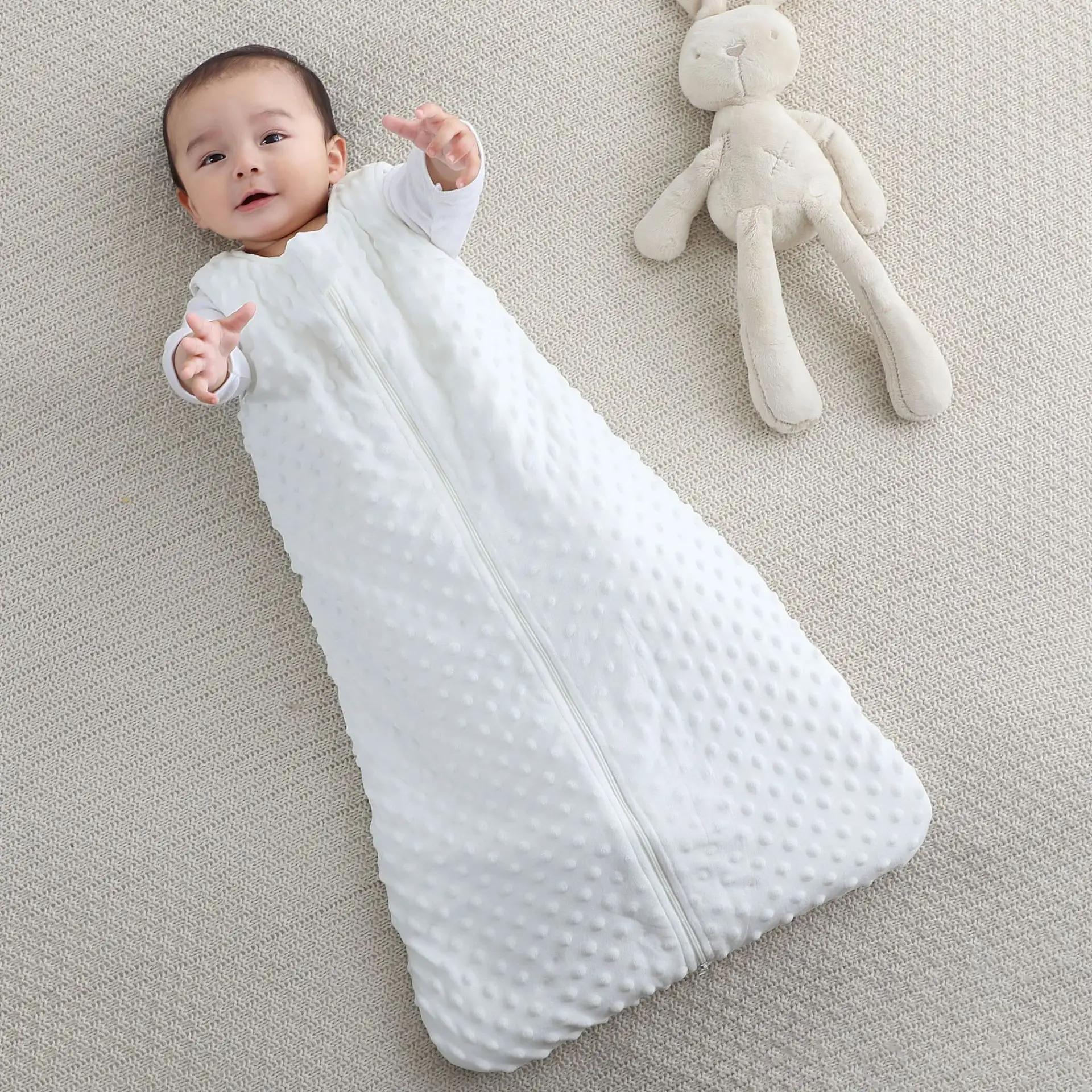 Couverture portable sans manches pour nouveau-né - Sac de couchage doux et chaud - Transition literie