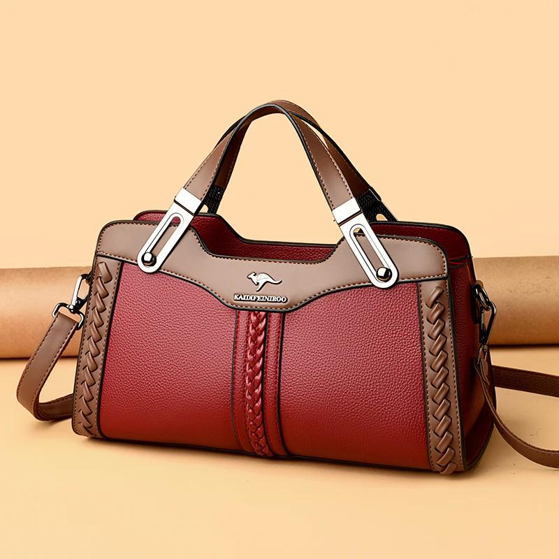 Sac messager en cuir PU de qualité supérieure pour femme, sac à main de luxe de créateur, sacs à ban