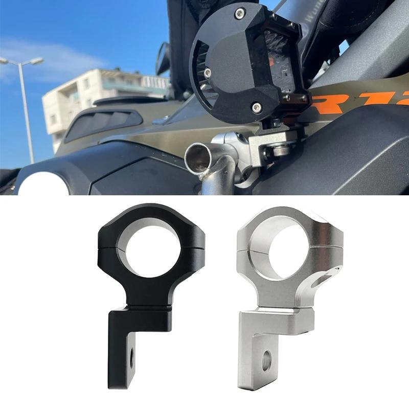 Support de phare de moto LED, pince de montage 22mm 25mm, Tubes de fourche, support de phare de moto