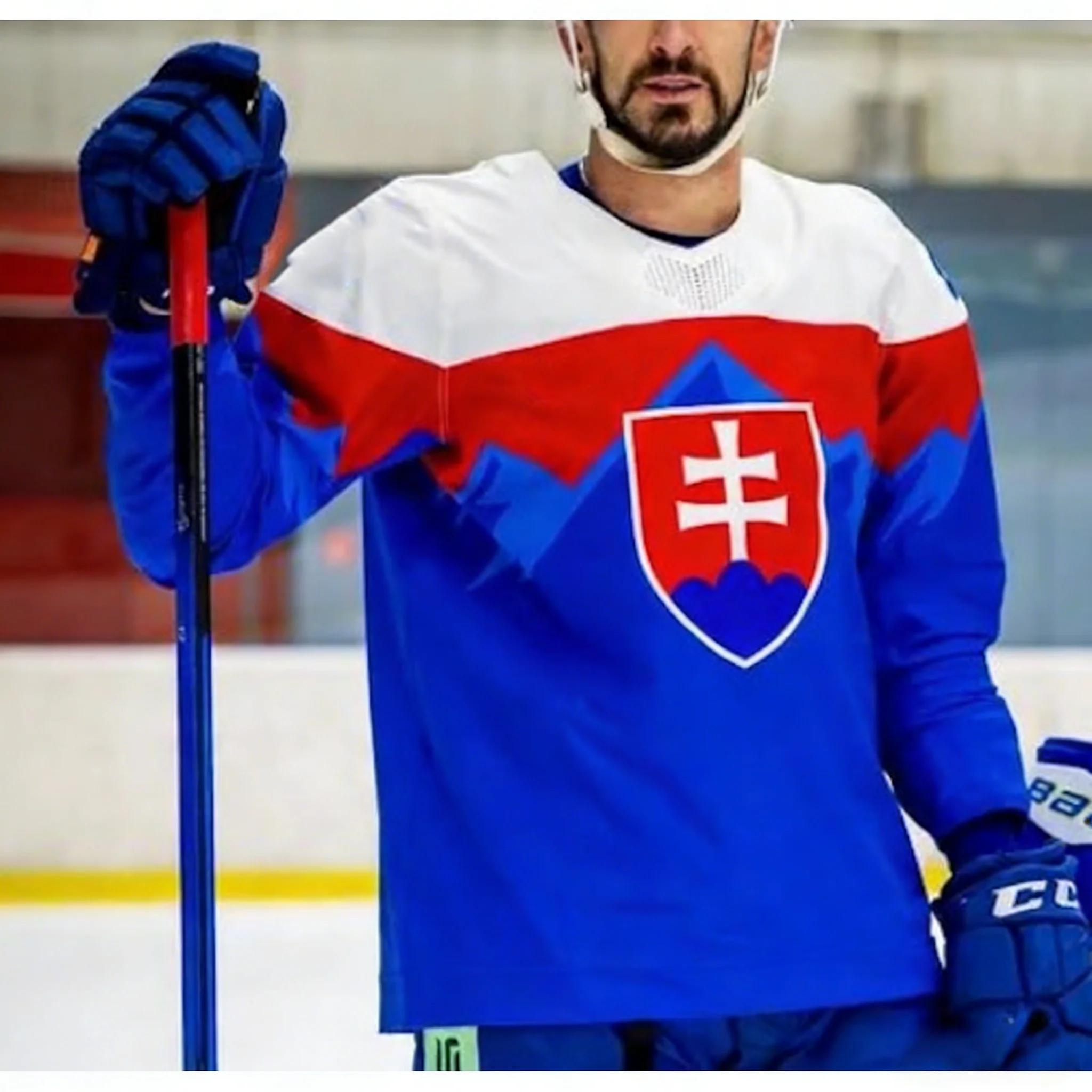 Slovénie 2026-27 Nouvelle Arrivée Maillot de Hockey Style Équipe Nationale Domicile Extérieur Impres