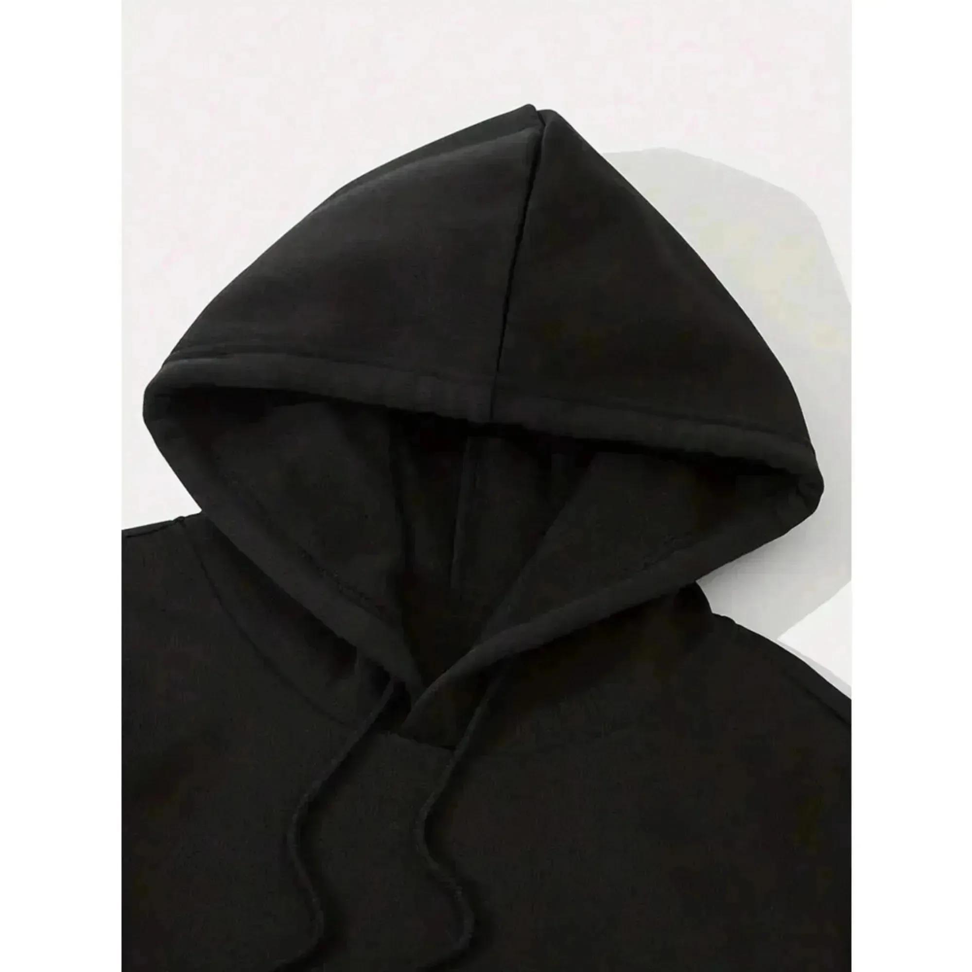 Sweat à capuche pour hommes avec lettrage Ride or Die imprimé adulte pull sweat rue décontracté conf