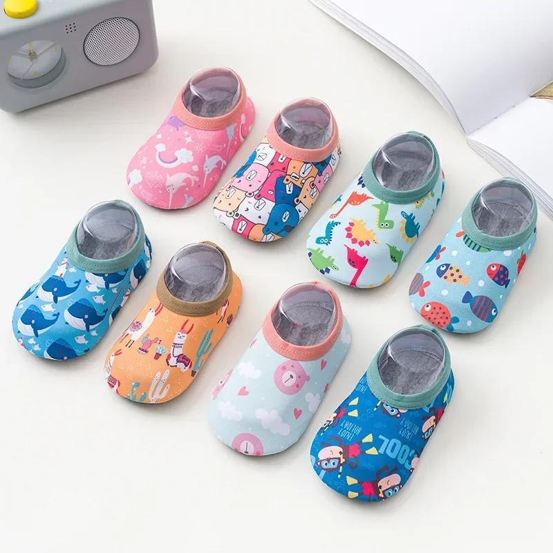Enfants natation Surf sport baskets quatre saisons anti-dérapant Aqua natation chaussettes de sol bé