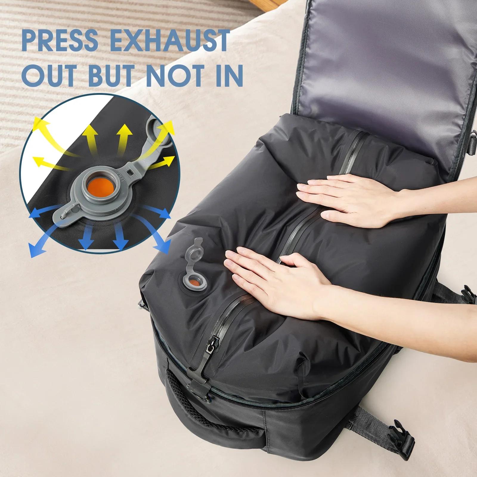 Sac à dos de voyage sous vide pour hommes, sac à dos de grande capacité, sac à dos pour ordinateur p