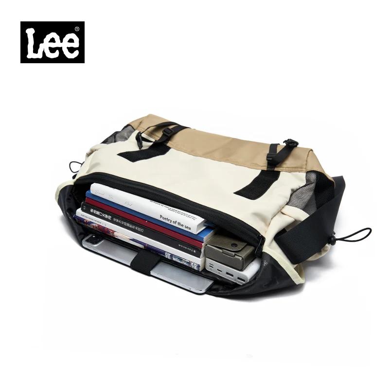 LEE unisexe imperméable à l'eau en Nylon voyage bandoulière sac à bandoulière femmes homme décontrac