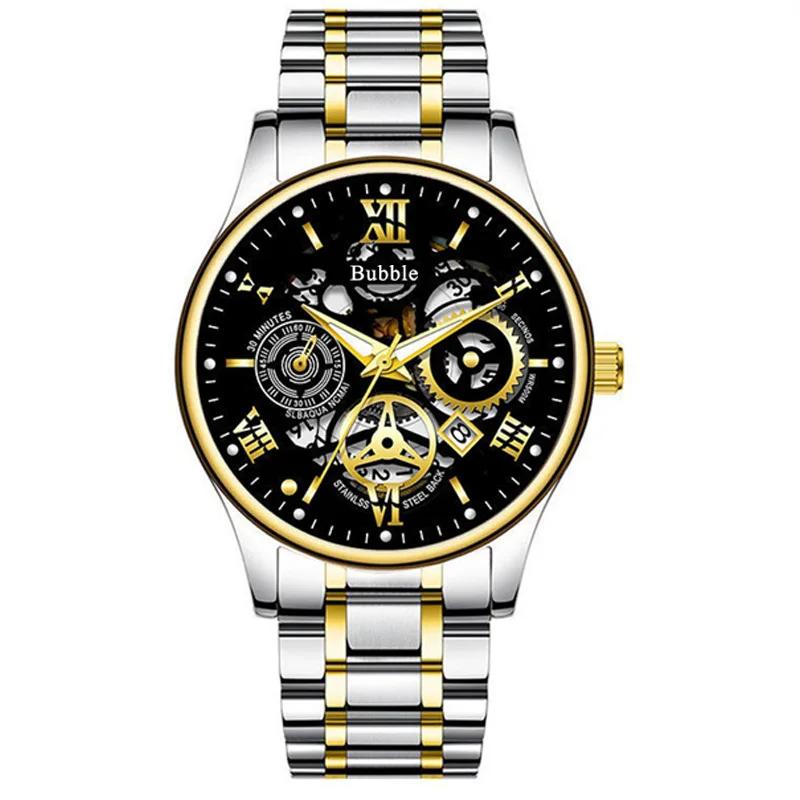 UTHAI montre pour hommes à la mode haut de gamme lumière luxe polyvalent montres à Quartz étanche ro
