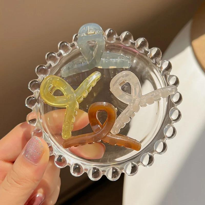 Mini pince à cheveux mignonne pour petite fille, 4.5cm, frange Semi-transparente, Clip latéral, peti
