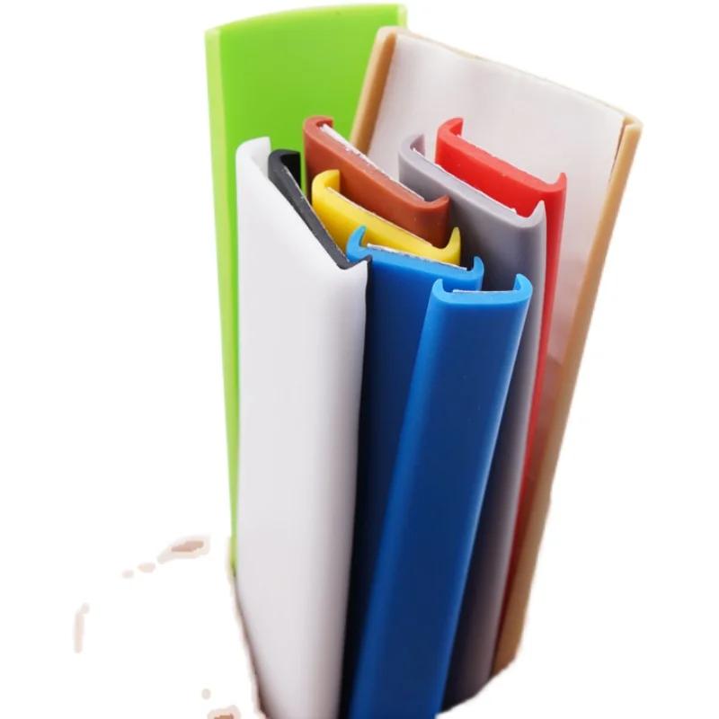 Bande adhésive de 2M, 5-36mm, feuilles de placage en PVC U pour meubles, armoire, Table, protection 