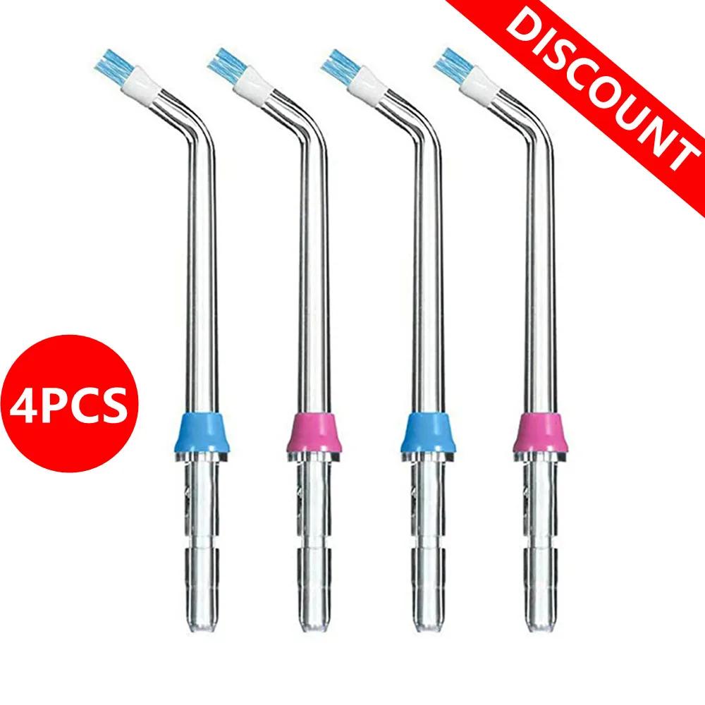 Buses d'accessoires d'hygiène buccale, 4 pièces, pour Plaque dentaire Waterpik, buse WP-100 WP-450 W