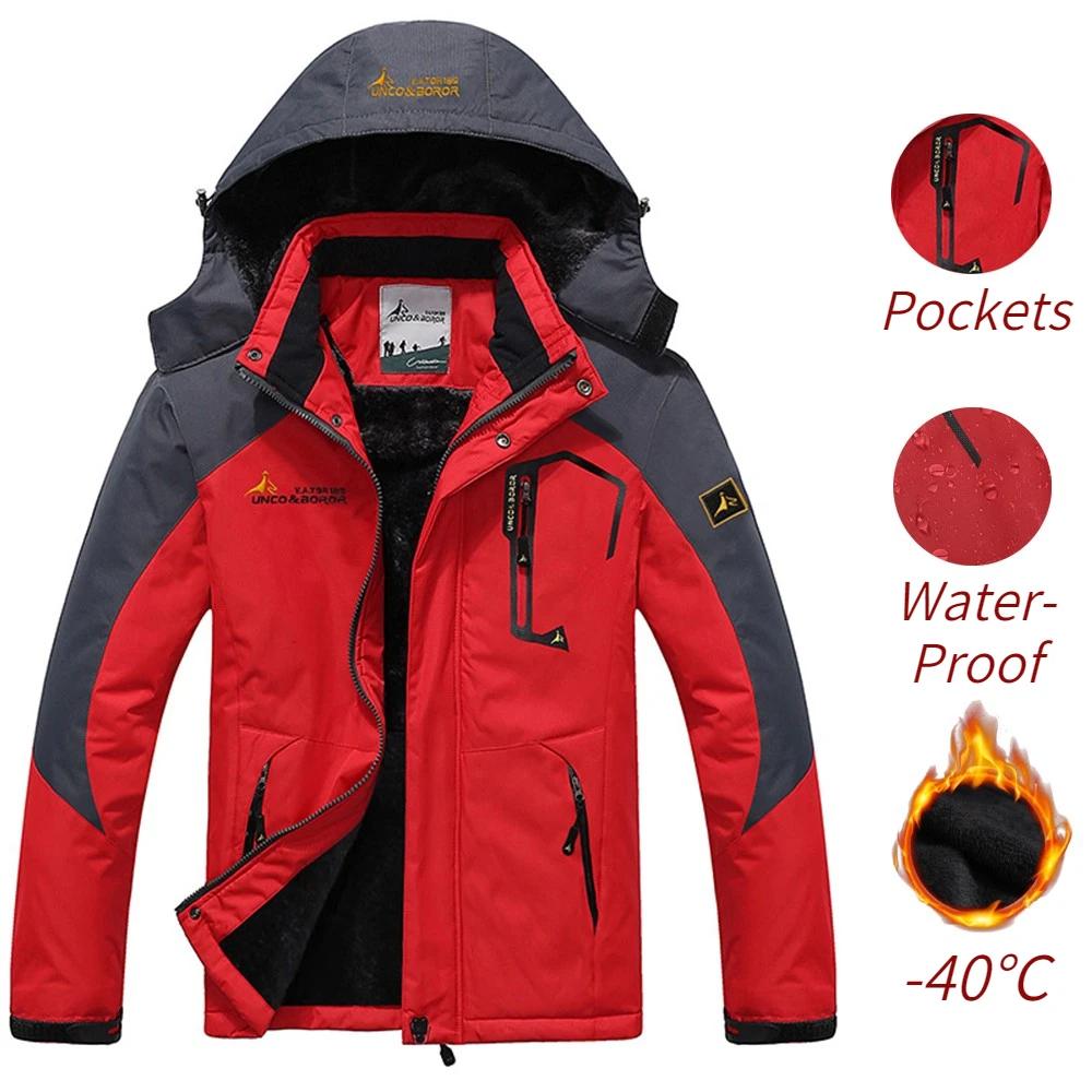 Parka coupe-vent pour hommes, manteaux de fourrure coupe-vent épais et chauds, style militaire à cap