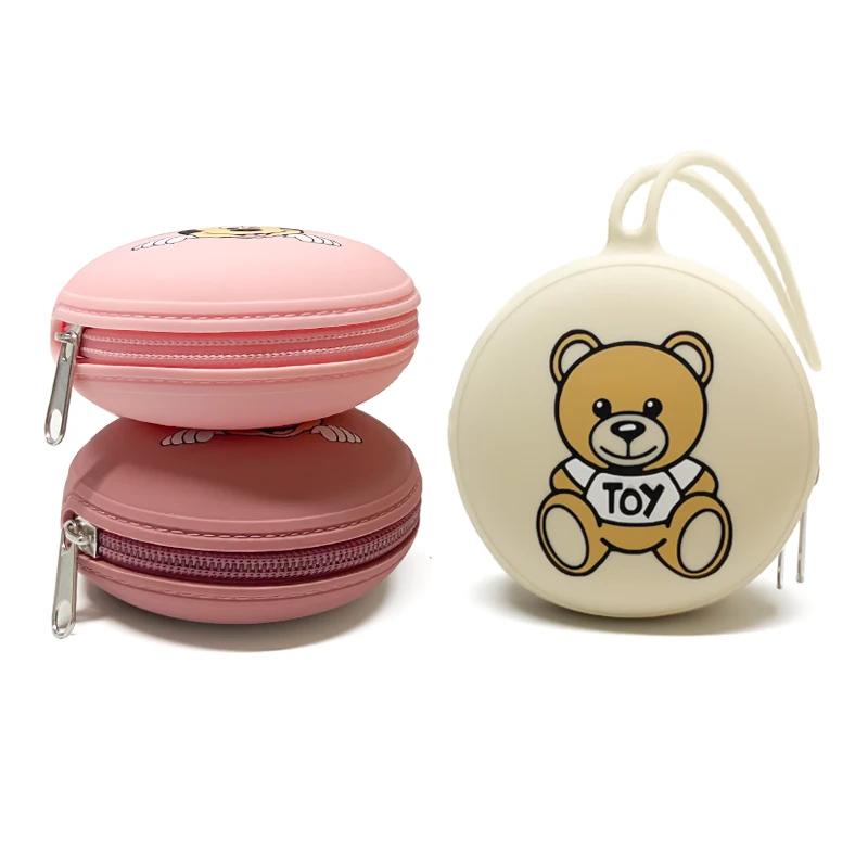 1 pièces Disney Silicone bébé mamelon sac est facile à transporter Silicone bébé de qualité alimenta