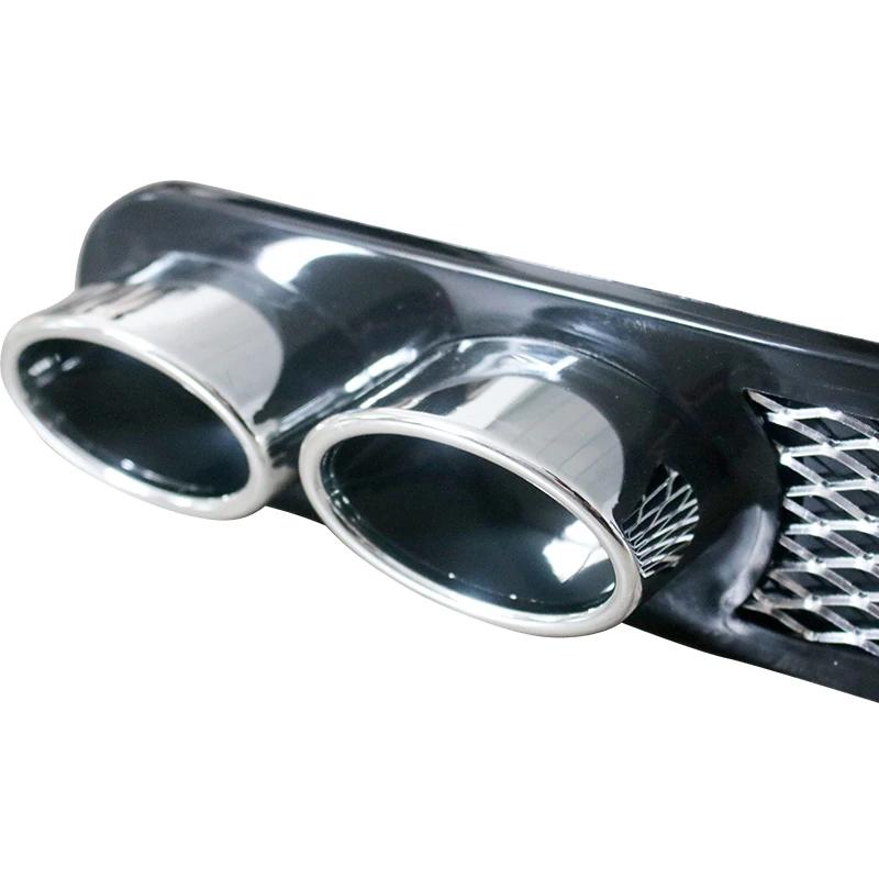1 paire universelle grille de ventilation tuyau de silencieux d'échappement voiture Auto style faux