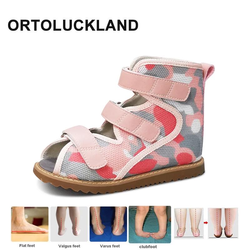 Uckland-Chaussures d'été pour filles et garçons, sandales à talons hauts renforcés, l'offre elles pl