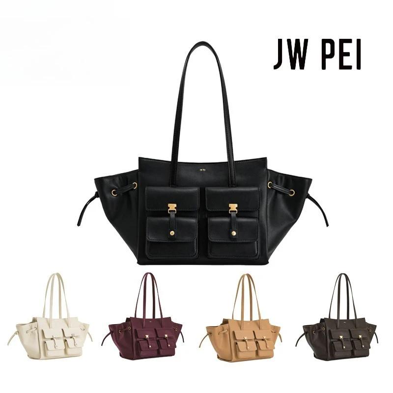 JW PEI Sac à main de poche, sac fourre-tout de moto, femme, grande capacité, banlieue, sac à bandoul