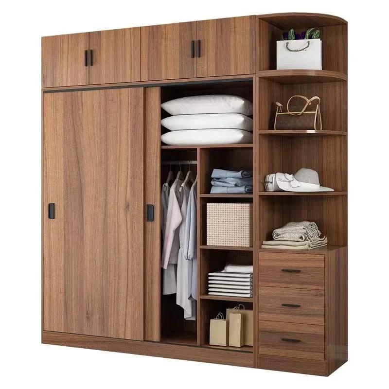 Chambre à coucher domestique moderne Simple, salle de location nordique, assemblage Simple, porte co