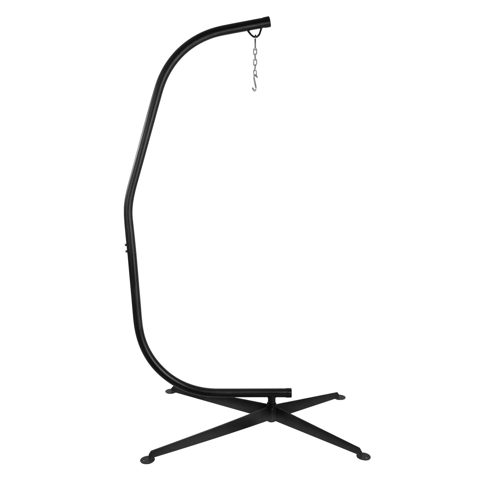RapDuty-Hamac en métal avec support en C pour chaise, balançoire de porche, base de balançoire de ba
