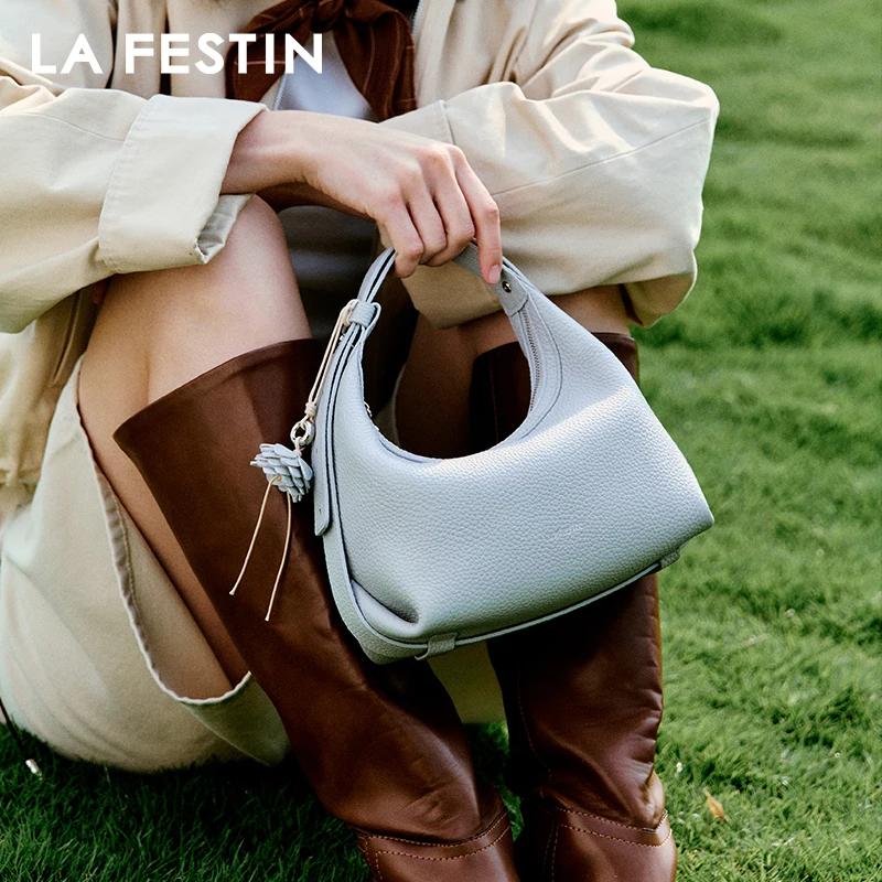 LA FESTIN Original sac à main femmes nouveaux sacs à bandoulière mode demi-lune sac à bandoulière ma