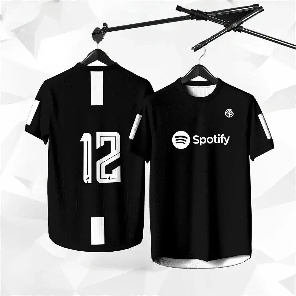 Le nouveau T-shirt pour hommes d'été 2025, T-shirt de sport personnalisé, maillot pour hommes, maill