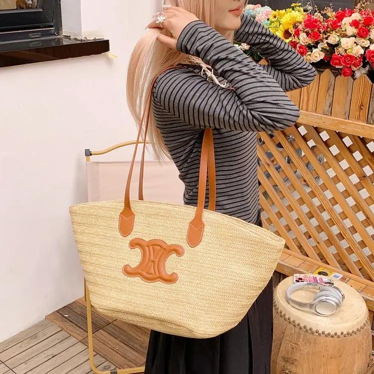 Sac à main en cuir rétro classique pour femme, sac de luxe de créateur parisien, sac fourre-tout sim