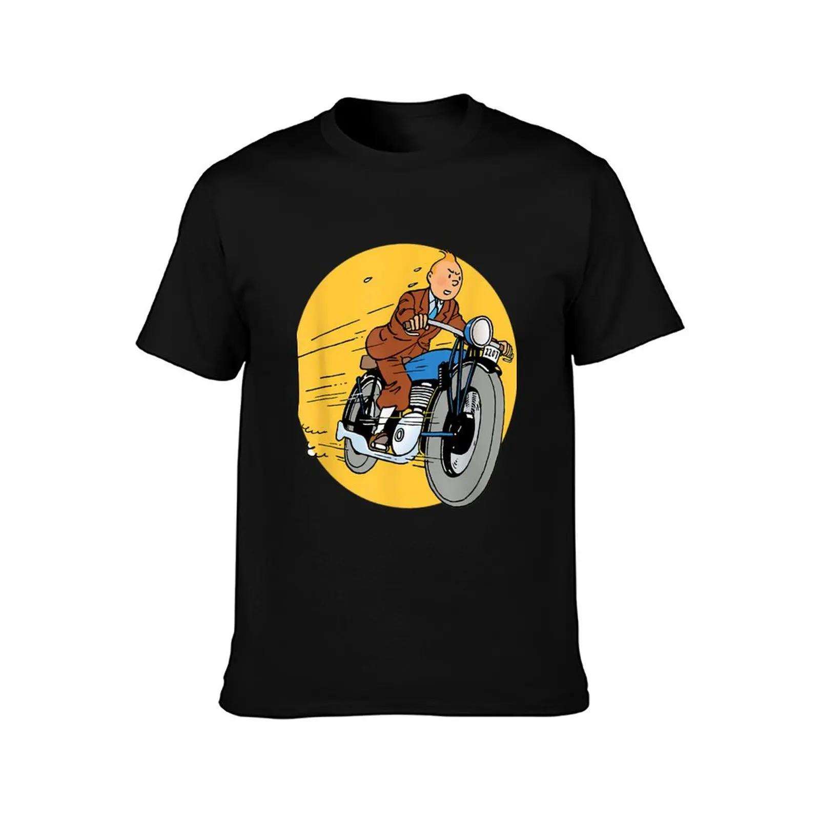 T-shirt 18/Adventure pour hommes, design personnalisé, chemise anime vintage, pack