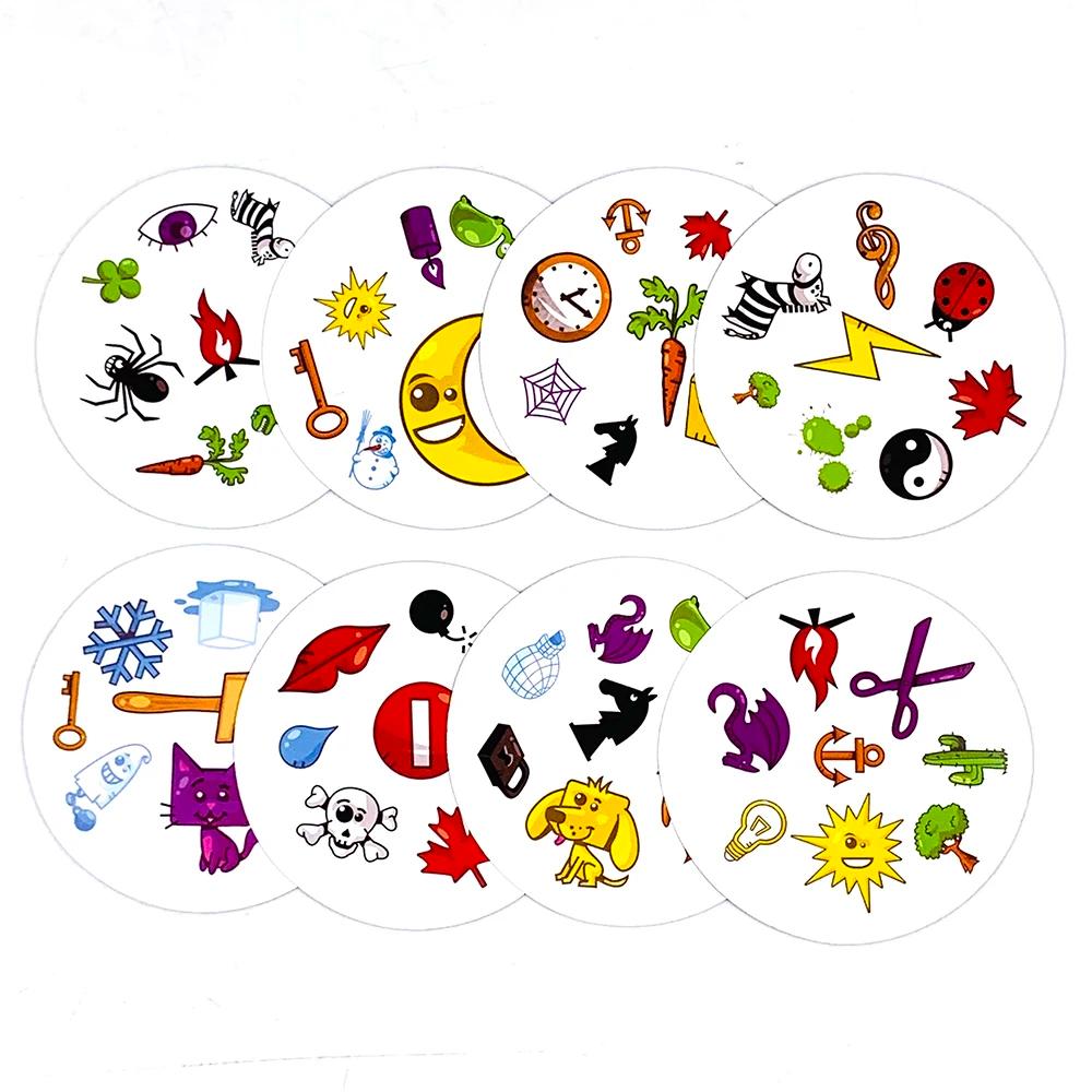 Jeu de cartes en boîte métallique, jeux interactifs Parent-enfant, jeu de cartes pour famille et ami