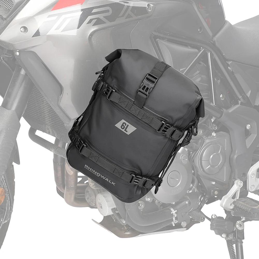 Sac de pare-chocs de moto étanche 6L, sac de cadre latéral de moto, sac de barre de sécurité de moto