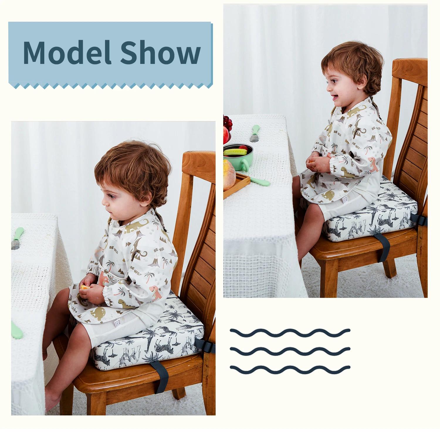 Coussin réglable INSULAR pour enfants - Rehausseur de siège sécurisé avec coussins amovibles pour bébé