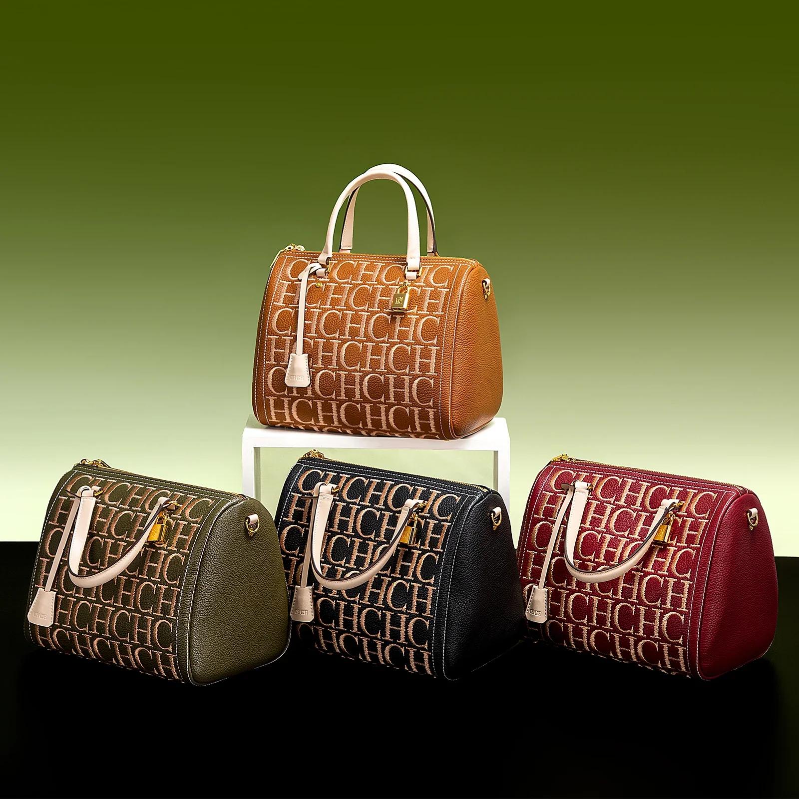 Sac à main pour femme CHCH, sac à main vintage à la mode, design brodé de lettres, sacs fourre-tout