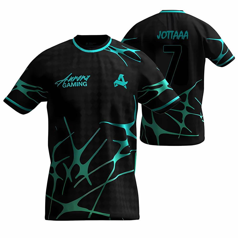Aurora Gaming E-sports Club Nouveaux Uniformes D'été CS2 ESL Pro League Maillots D'entraînement Joue